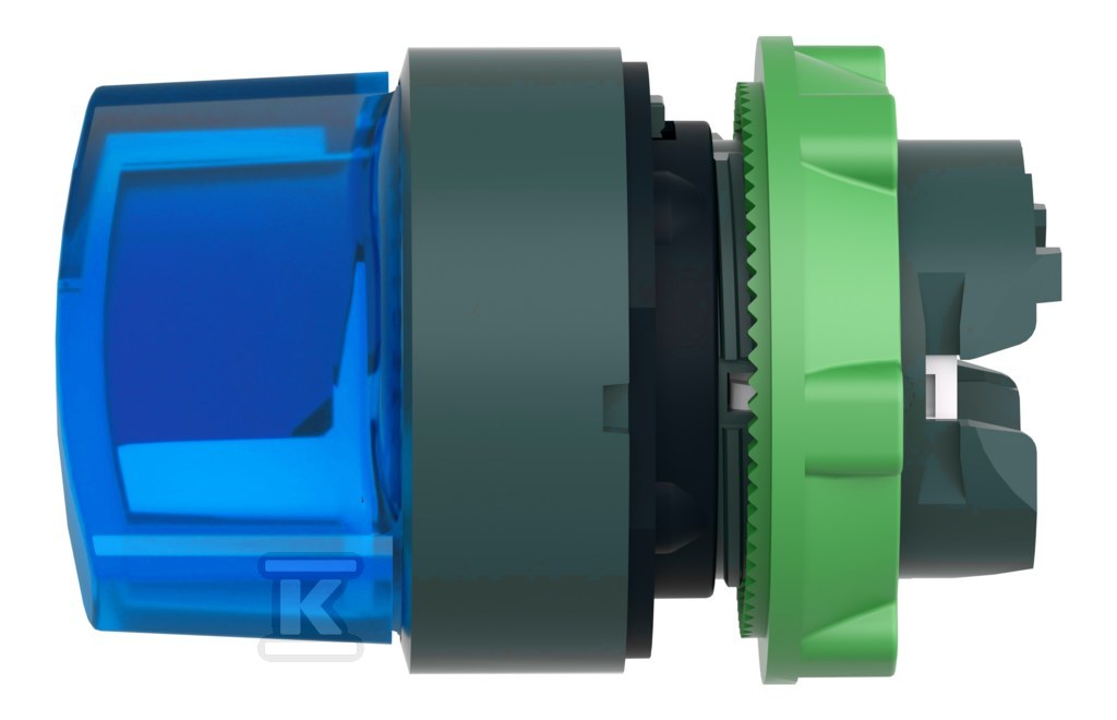 Interruptor 2 posições azul estável LED - ZB5AK1263